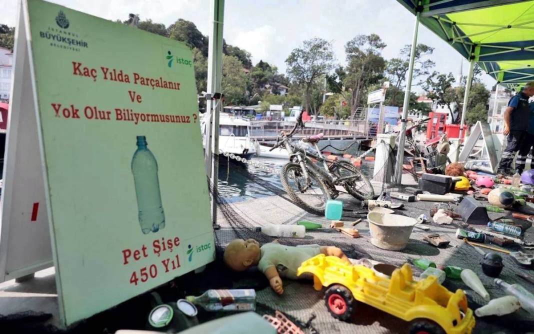 İstanbul'un utancı: Boğaz'ın altı adeta bir çöplük! Çamaşır makinesi, televizyon, araba lastiği... 2